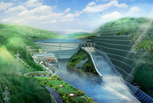 长春老挝南塔河1号水电站项目
